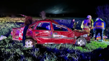 Bayram arifesinde feci kaza: 1 ölü, 1’i ağır 3 yaralı