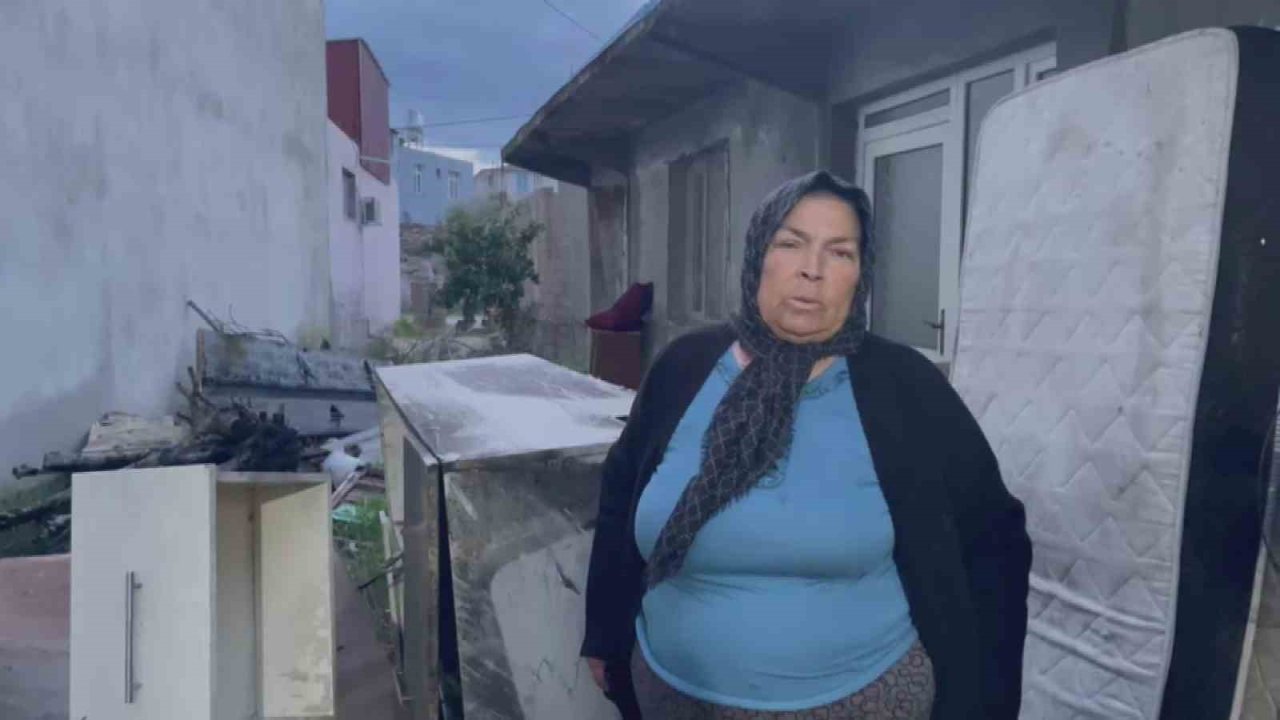 Bayram günü yangın afetini yaşadılar