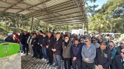 Beton mikserinin çarptığı iş insanı son yolculuğuna uğurlandı