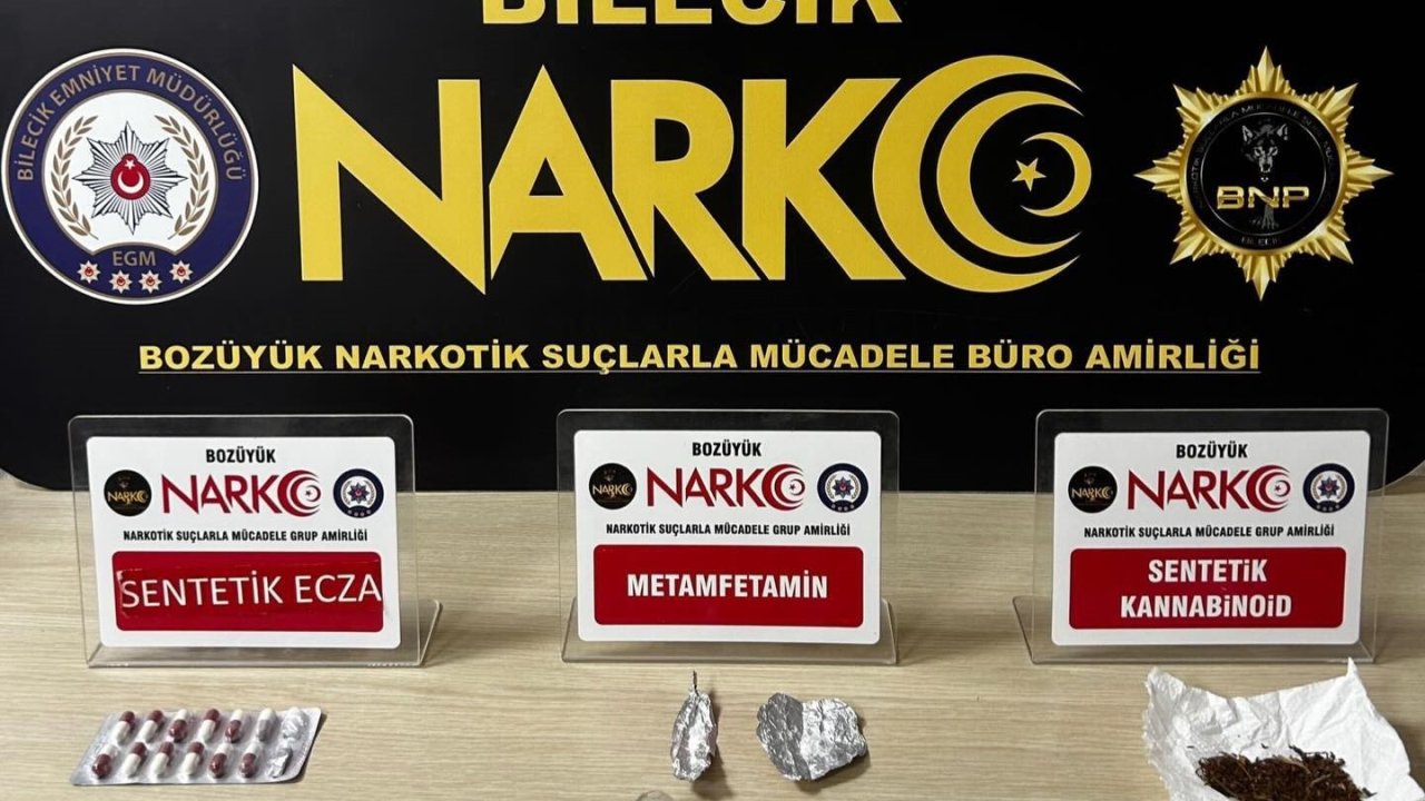 Bilecik’te uyuşturucu operasyonu: 3 şüpheli yakalandı