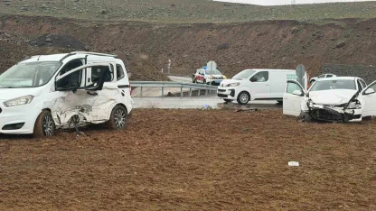 Bingöl’de trafik kazası: 12 yaralı
