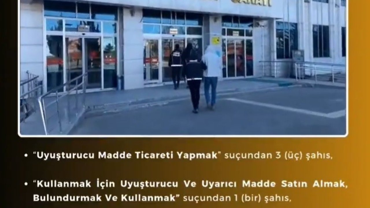 Bingöl’de uyuşturucuyla mücadele: 1 tutuklama