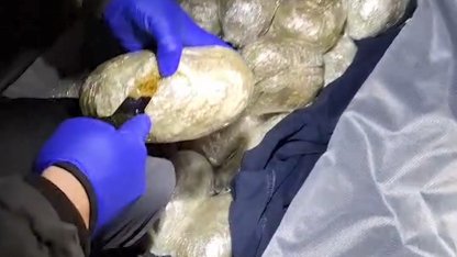 Bitlis’te 4 kilo 800 gram skunk ele geçirildi