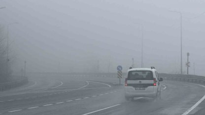 Bolu Dağı’nda sis ve yağış etkili oluyor