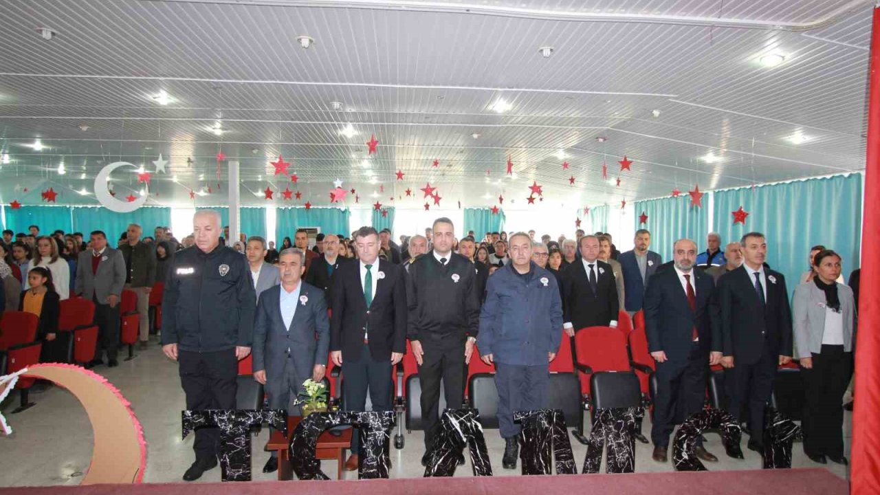 Bozyazı’da İstiklal Marşı’nın kabulü programla anıldı