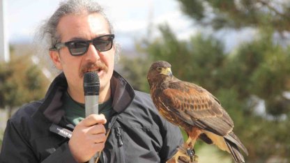 Bu Nevruz diğerlerinden farklı: Kurtlar alanda gezdi, şahin havada uçtu