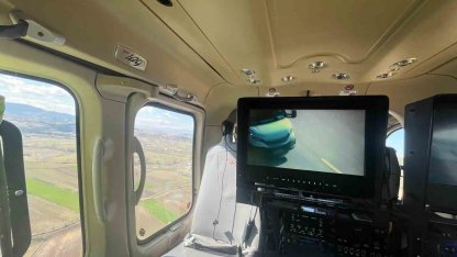 Burdur’da helikopter destekli trafik denetiminde 684 araç ve sürücüsü kontrol edildi