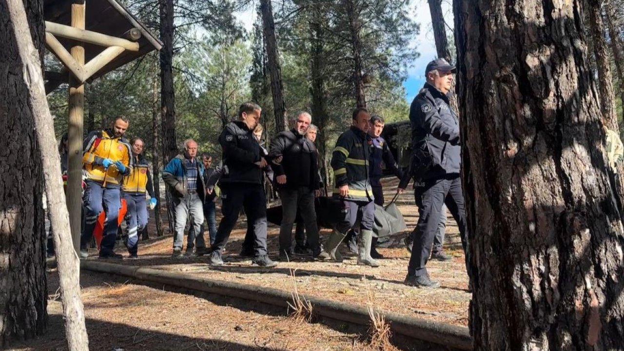 Burdur’da ormanlık alanda erkek cesedi bulundu