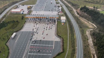 Bursa’da bayram trafiiğine helikopterli denetim