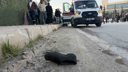 Bursa’da iftara dakika kala feci kaza: 1 yaralı