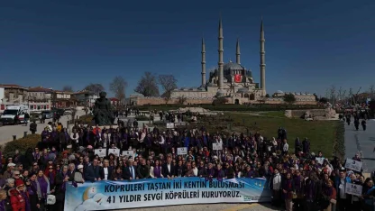 Büyükçekmeceli kadınlar geleneksel Ramazan gezisinde Edirne’de buluştu