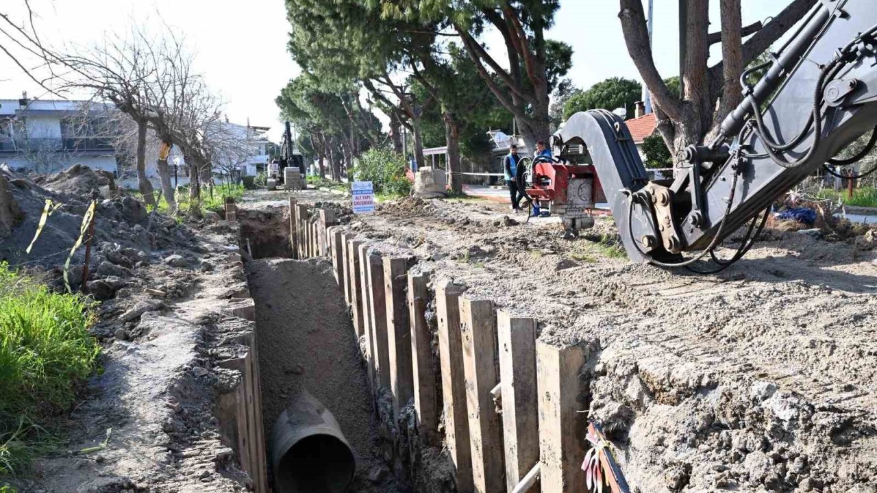 Büyükşehir’den Kuşadası’na 9 milyonluk altyapı yatırımı
