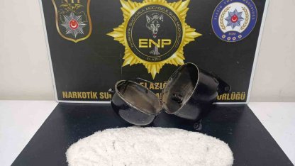 Buzdolabı kompresörüne saklanan uyuşturucuyu narkotik köpeği buldu