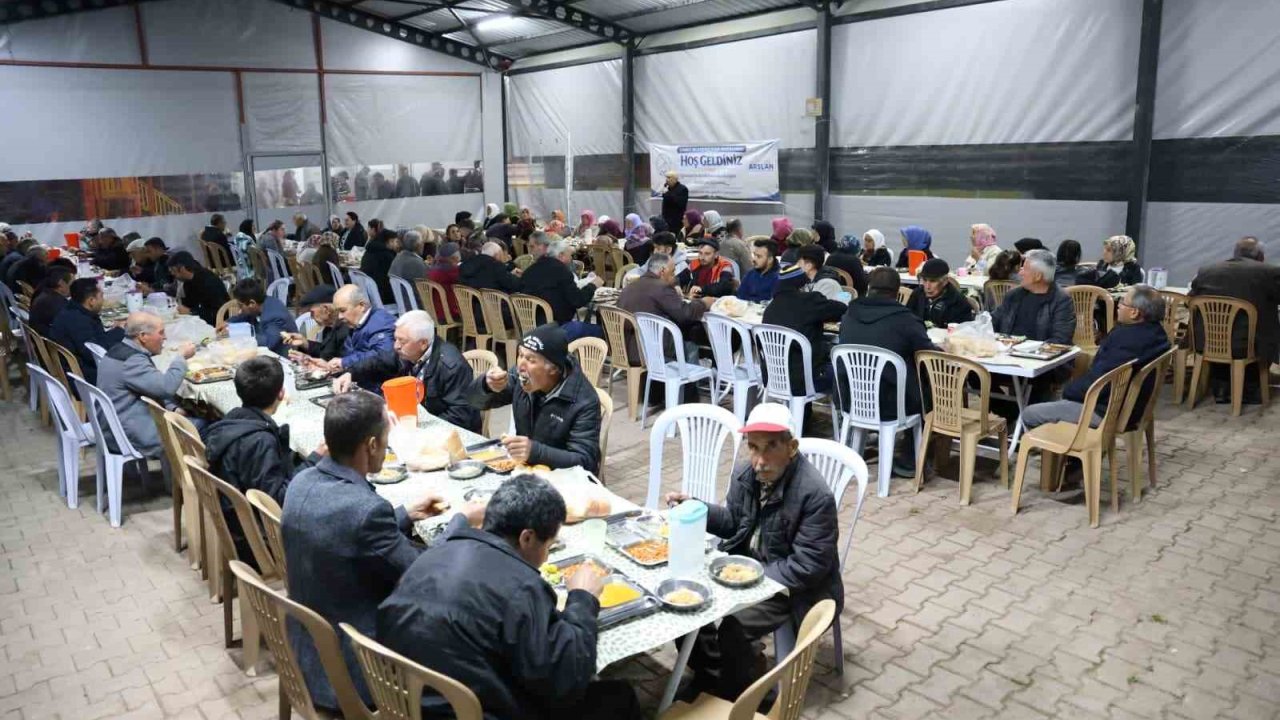 Çameli’de gönül sofraları Emecik Mahallesi’nde kuruldu