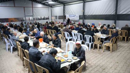 Çameli’de gönül sofraları Emecik Mahallesi’nde kuruldu