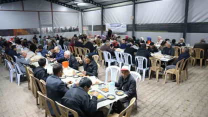 Çameli’de gönül sofraları Emecik Mahallesi’nde kuruldu