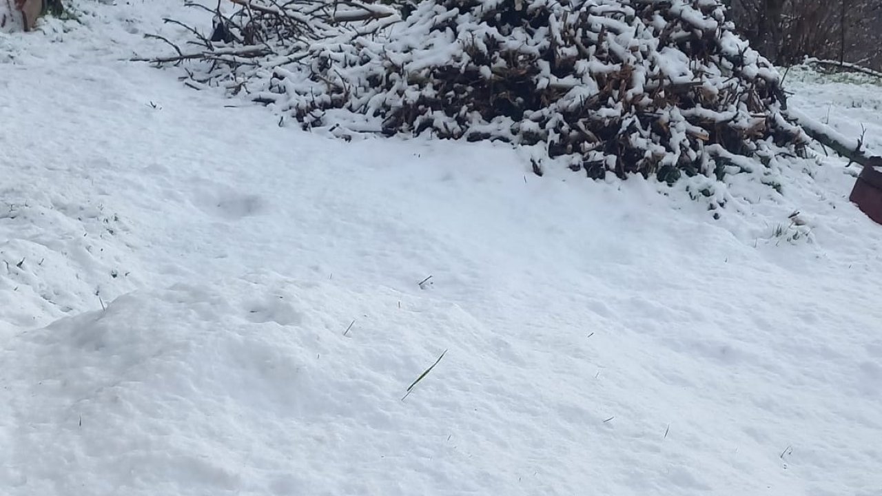 Çameli’nde kar kalınlığı 20 santime yaklaştı