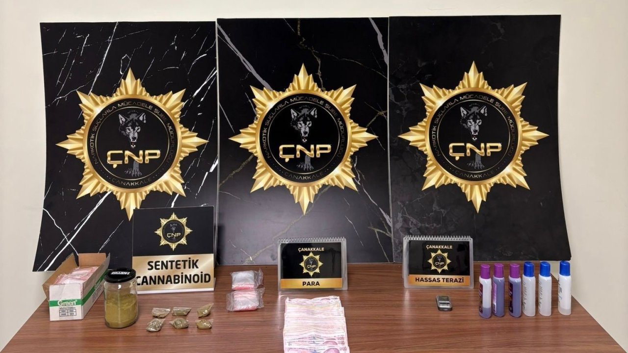 Çanakkale’de huzur uygulamalarında 4 şüpheli tutuklandı