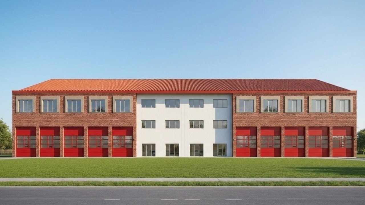 Çerkezköy’e 4 katlı modern itfaiye istasyonu