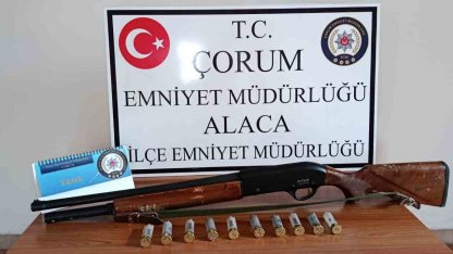 Çorum’da evinin penceresinden ateş açan şahıs polisleri harakete geçirdi