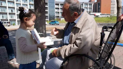 Çukurova’da miniklerden yaşlılara anlamlı ziyaret