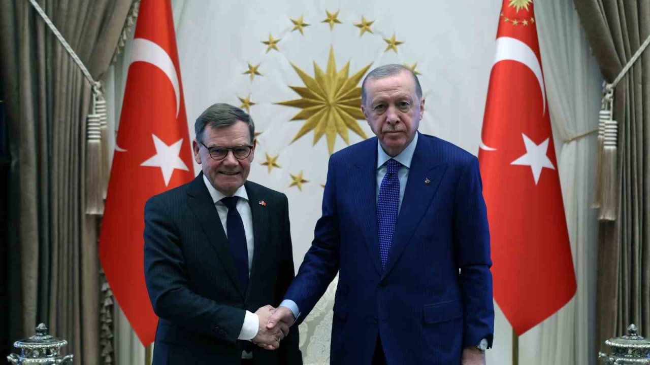 Cumhurbaşkanı Erdoğan, Almanya Dışişleri Bakanı Johann Wadephul’u kabul etti