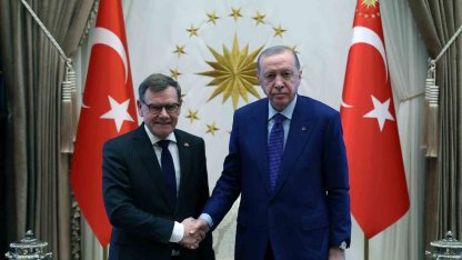 Cumhurbaşkanı Erdoğan, Almanya Dışişleri Bakanı Johann Wadephul’u kabul etti