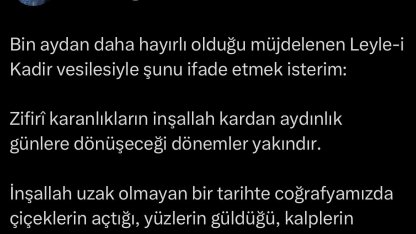 Cumhurbaşkanı Erdoğan: "Barış iklimini Müslümanlar olarak hep birlikte inşa edeceğiz"