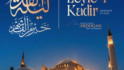 Cumhurbaşkanı Erdoğan’dan Kadir Gecesi paylaşımı
