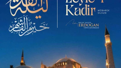 Cumhurbaşkanı Erdoğan’dan Kadir Gecesi paylaşımı