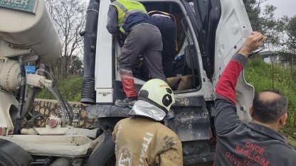 Defne’de trafik kazası: 2 yaralı