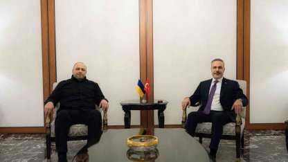 Dışişleri Bakanı Hakan Fidan, Ukrayna Milli Güvenlik ve Savunma Konseyi Sekreteri Rüstem Umerov ile Ankara’da bir araya geldi.
