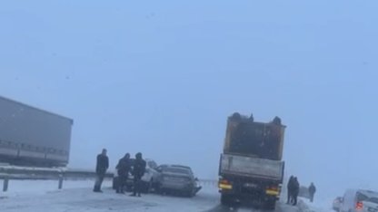 Diyarbakır’da 10 araçlı zincirleme kaza