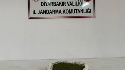 Diyarbakır’da 23 kilo esrar ele geçirildi