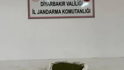 Diyarbakır’da 23 kilo esrar ele geçirildi