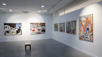 "DUVARLAR" sergisi Küçükçekmece’de sanatseverlerle buluştu