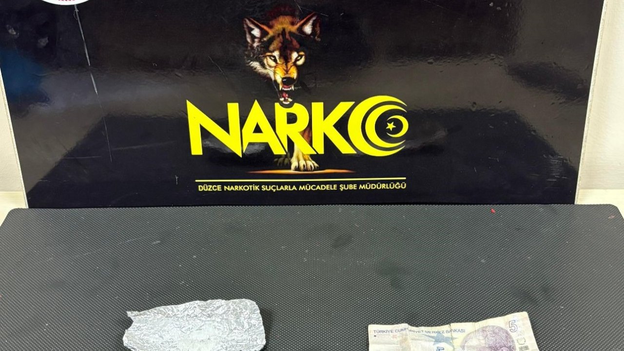 Düzce’de 2 zehir tacirine polis operasyonu