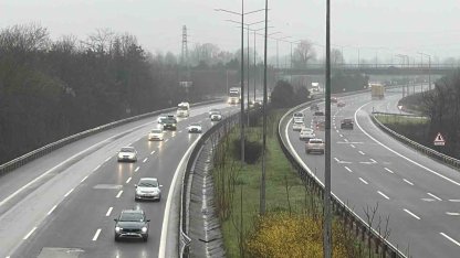 Düzce’de bayram dönüşü akıcı yoğunluk