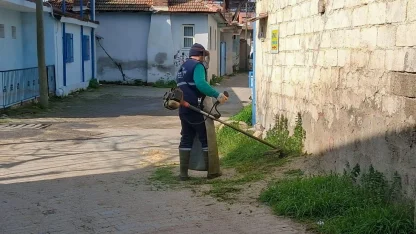 Efeler Belediyesi’nin yeşil alan çalışmaları sürüyor