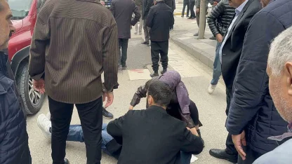 Elazığ’da aracın çarptığı yaşlı adam yaralandı