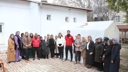 Elazığ’da kadınlara afet bilinci kazandırma eğitimi verildi