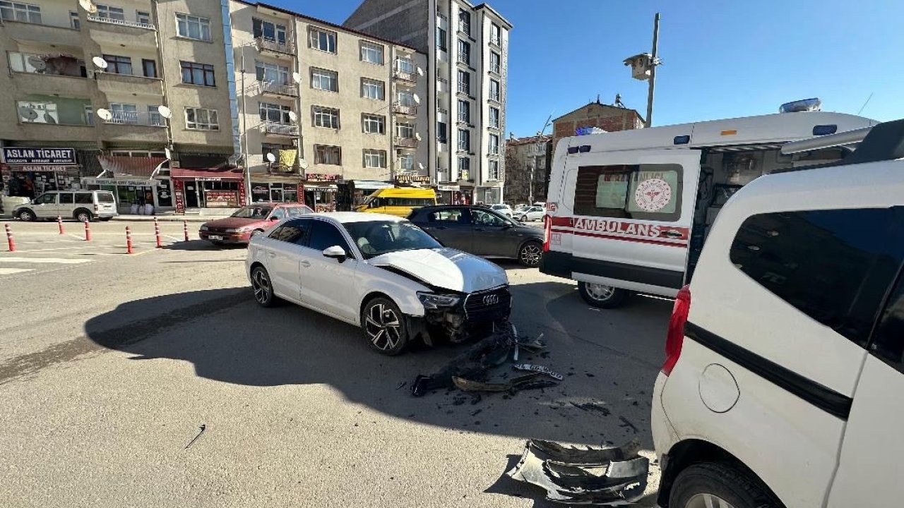 Elazığ’da trafik kazası: 1 yaralı