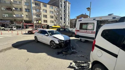Elazığ’da trafik kazası: 1 yaralı