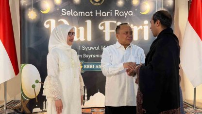 Endonezya’nın Ankara Büyükelçiliğinden bayramlaşma programı