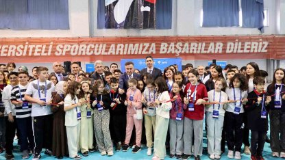 ERÜ’de 20. TÜBİTAK Ortaokul Öğrencileri Araştırma Projeleri Kayseri Bölge Yarışması Sergisi açıldı