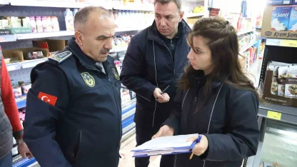 Erzincan’da 80 markete zabıta denetimi