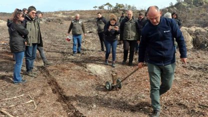 Eskişehir’de yangın sonrası ağaçlandırma çalışmaları başladı