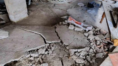 Fatsa’da heyelan: 2 ev kullanılamaz hale geldi