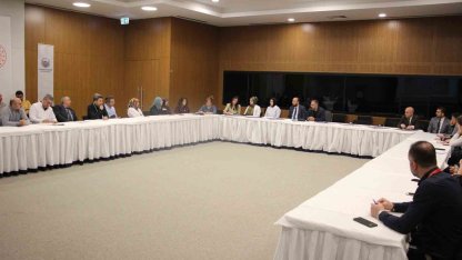 Fethi Sekin Şehir Hastanesi’nde çalışanların memnuniyeti ele alındı