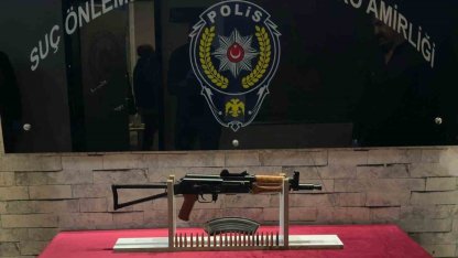 Gaziantep’te 1 adet tüfek ile 21 adet fişek ele geçirildi: 1 gözaltı